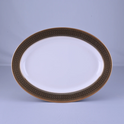31 pc Dinner Set Rnd Gold - Heera