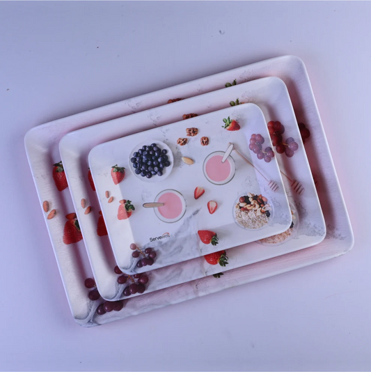 3 pc Tray Set Twin Persian - Healthful