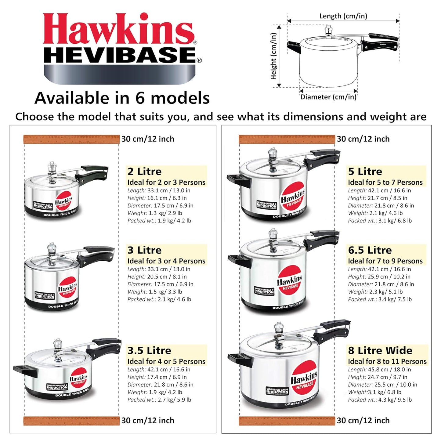 Hawkins Hevibase Pressure Cooker