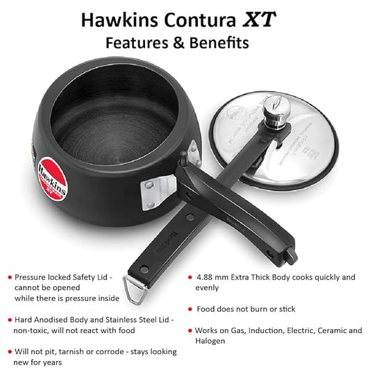 hawkins-cooker Contura black XT (Induction base)