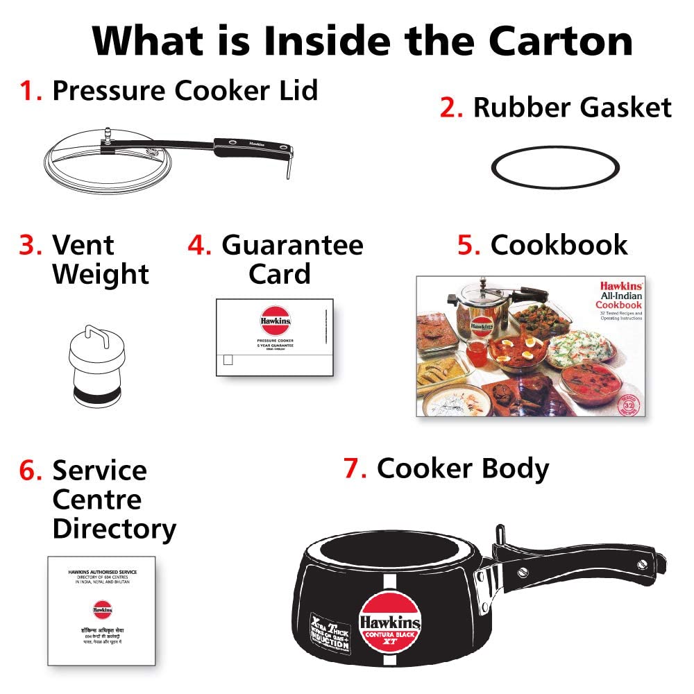 hawkins-cooker Contura black XT (Induction base)