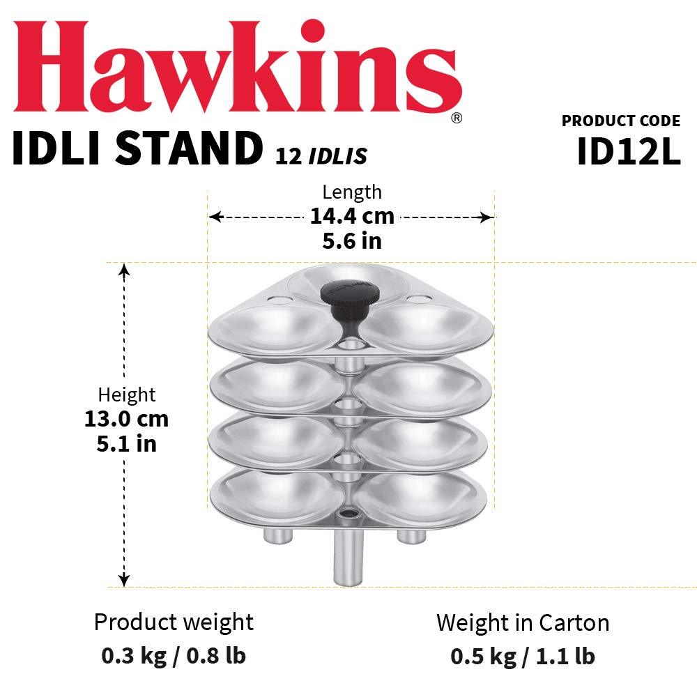 Hawkins Idli Stands 12 PC