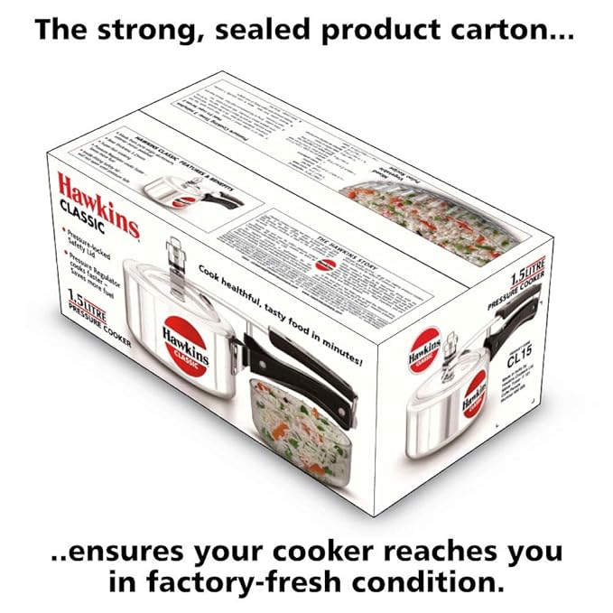 Hawkins Pressure Cooker CLASSIC  1.5 Litre
